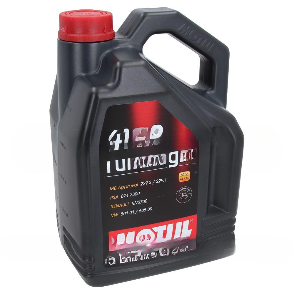 Aceite Universal Livianos 50/20 Aceite semi sintetico motul 4100 turbolight 10w40 (4 x 5 litros)